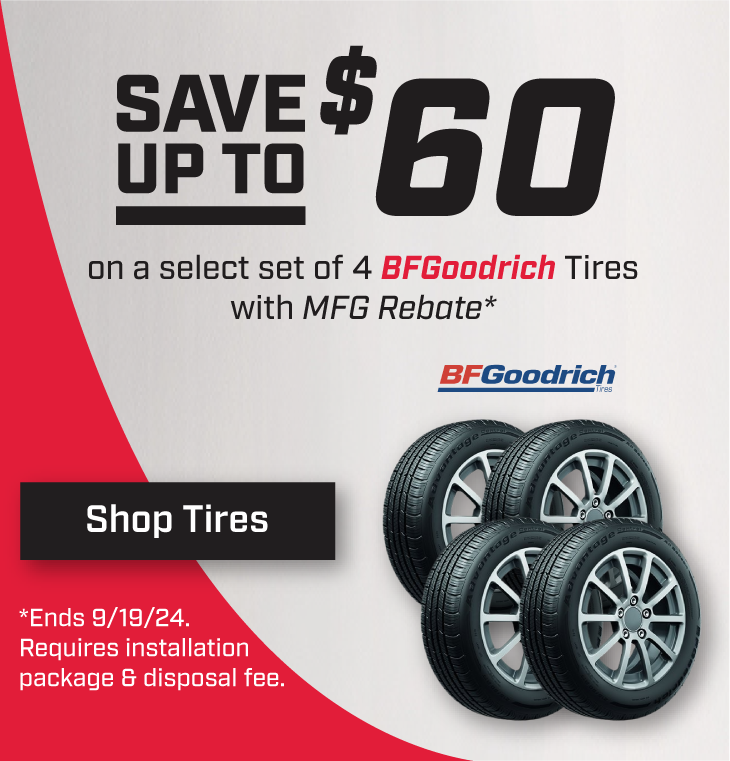 Save on Cooper Tires