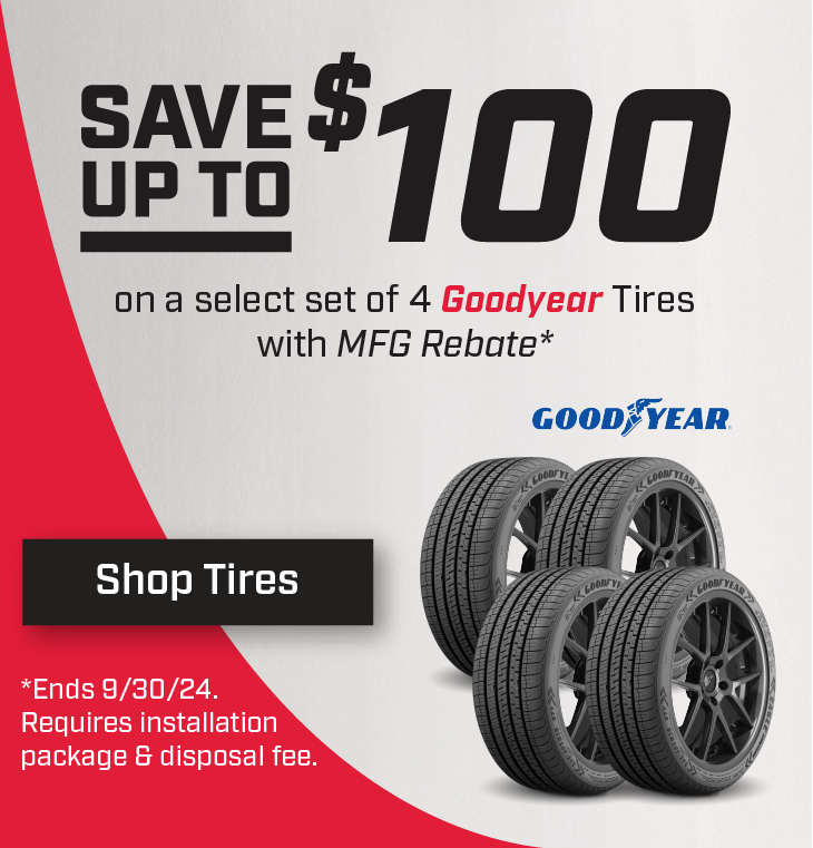 Save on BFGoodrich Tires