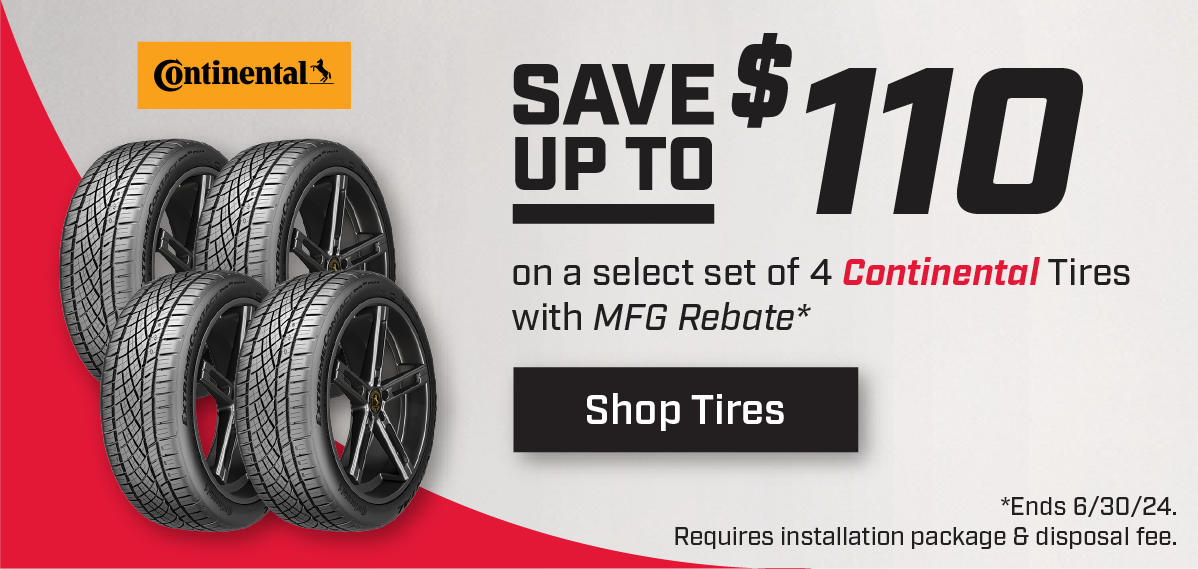 Save on Continental Tires