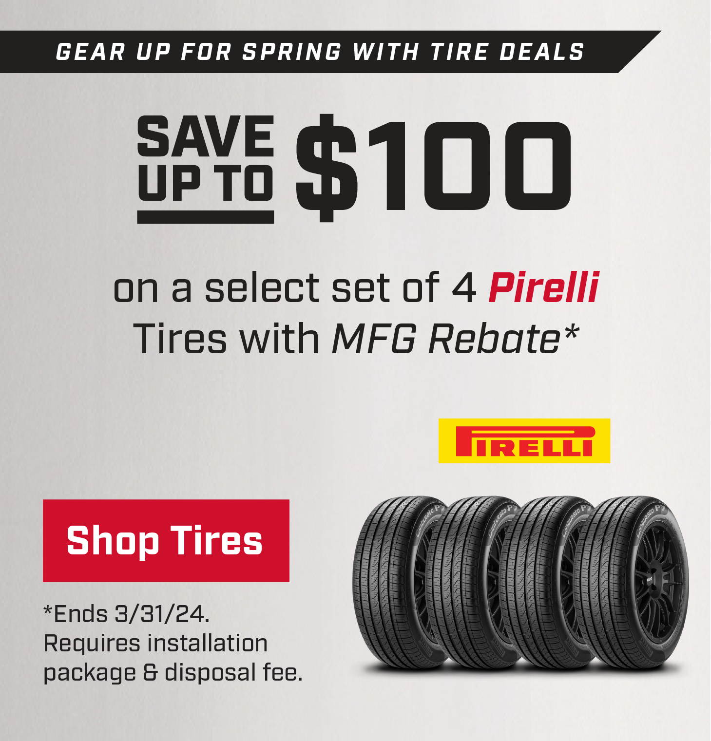 Save On Goodyear Tires