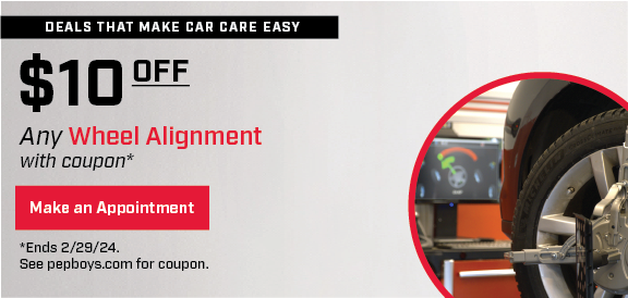 Save on Wheel Alignment Services