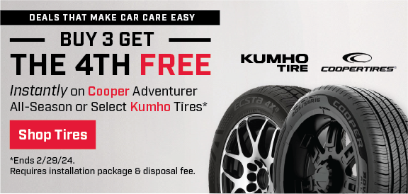 Save on Cooper Kumho Tires