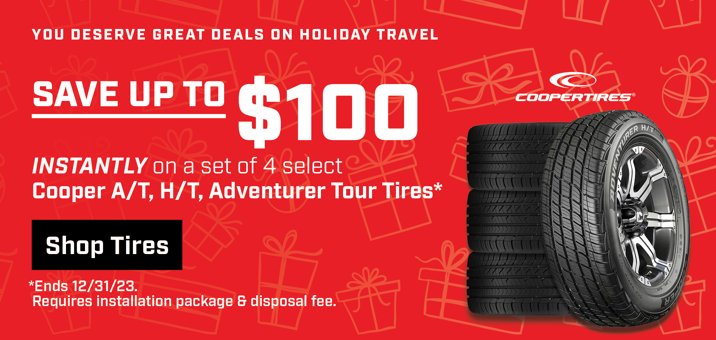 Save on Cooper Tires