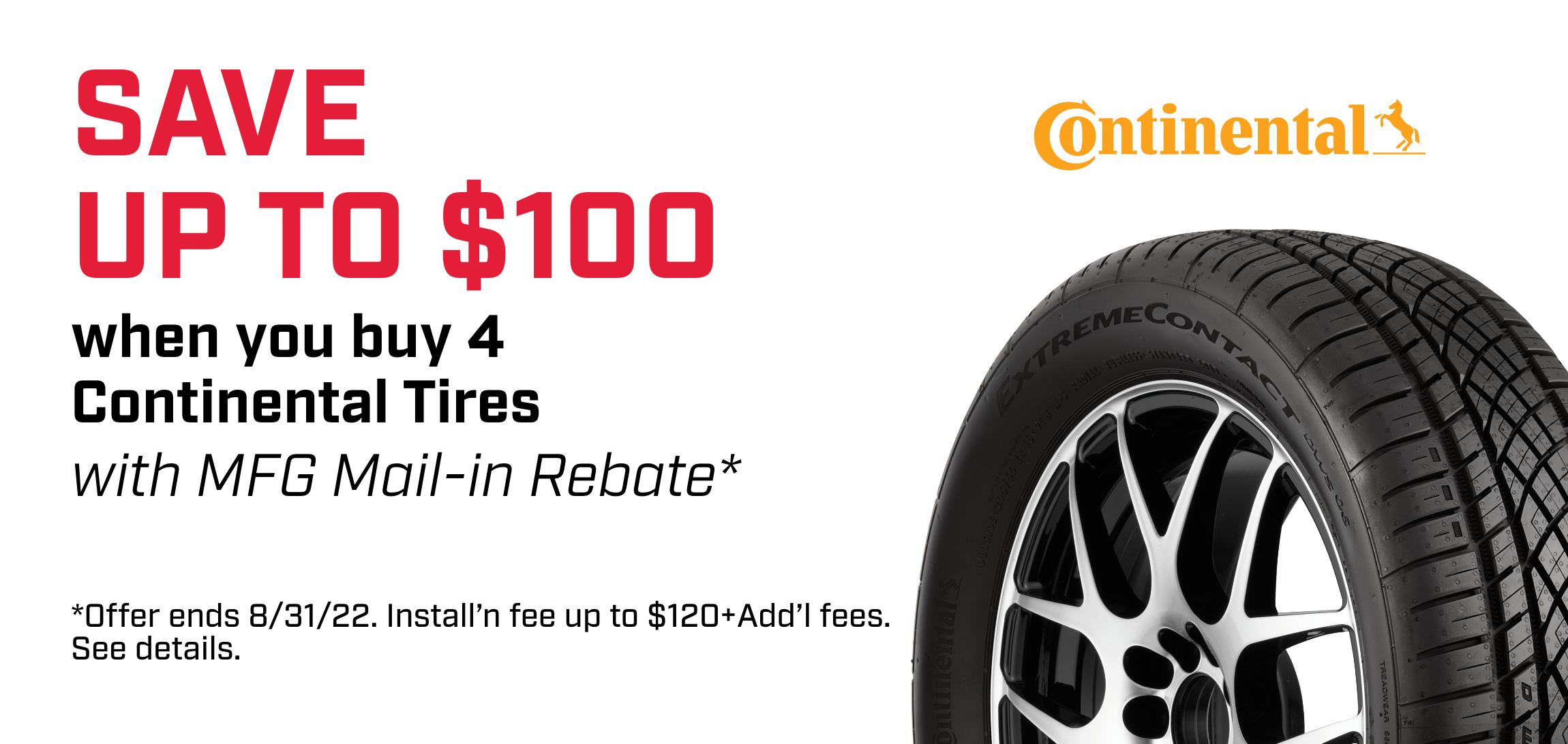 Buy 4 Tires for As Low As $200